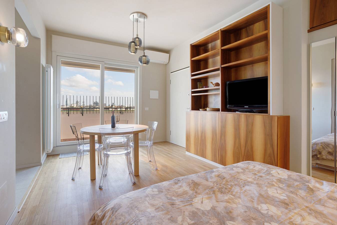 Estudio entero, Ático Parco Sempione - Milán con Wi-Fi y Aire Acondicionado in Milán, Provincia de Milan