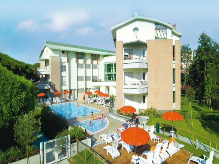 Vakantiewoning voor 7 personen, met balkon/terras in Bibione Pineda