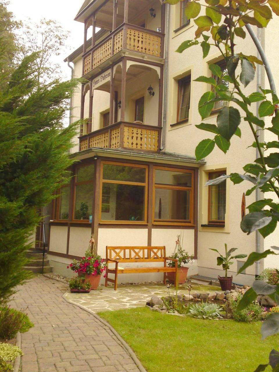 Geheel appartement, Apartment with Garden View in Bad Schandau, Elbezandsteengebergte