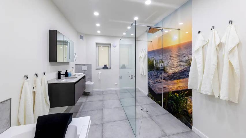 Ferienwohnung für 10 Personen, mit Sauna und Terrasse sowie Garten - 1