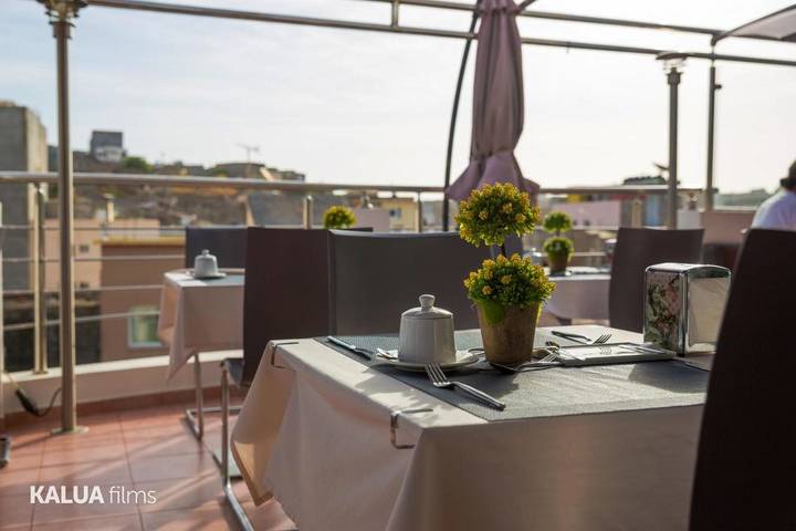 Hôtel pour 2 personnes, avec terrasse et vue