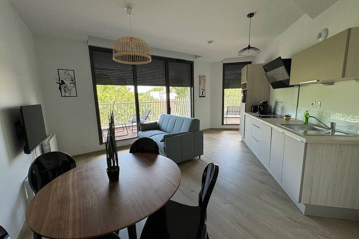 Apartamento entero, Superbe F2 Neuf Carrefour Europe Chamalières Centre in Chamalières, Parque Natural Regional Volcans d'Auvergne