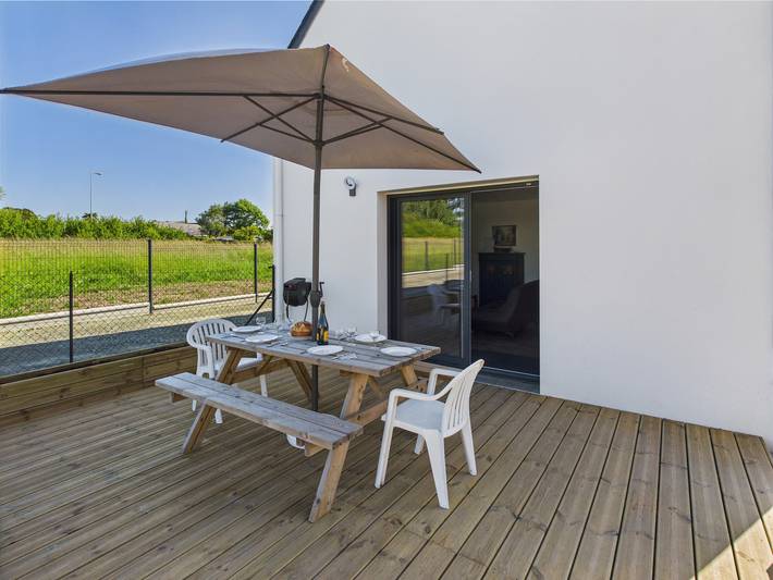 Location de vacances pour 6 personnes, avec jardin et terrasse à Guilvinec