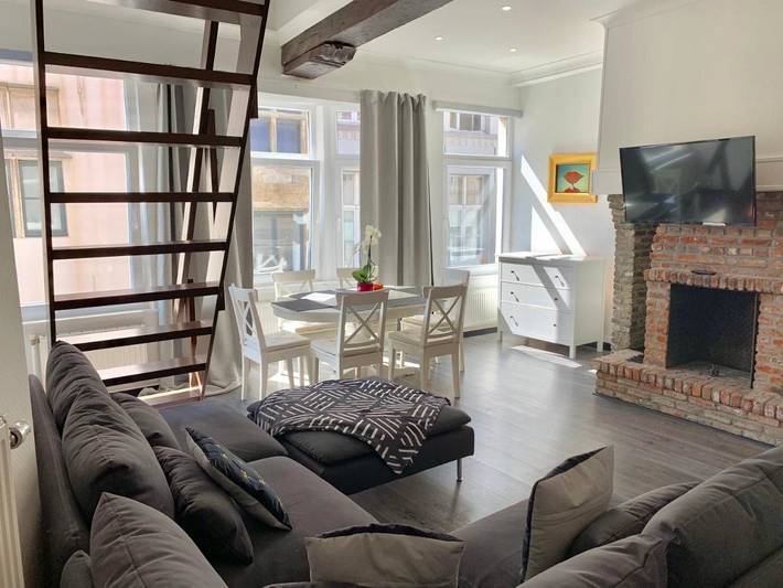 Ferienwohnung für 2 Personen, mit Ausblick in Antwerpen