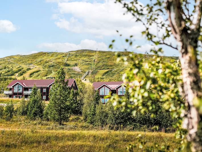 Ferieleilighet for 4 personer, med sauna og balkong, dyr tillatt i Sverige