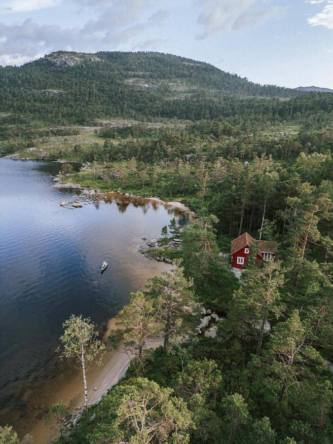 Ferienhaus für 5 Personen, mit Terrasse und Garten sowie Sauna und Ausblick in Preikestolen - 2