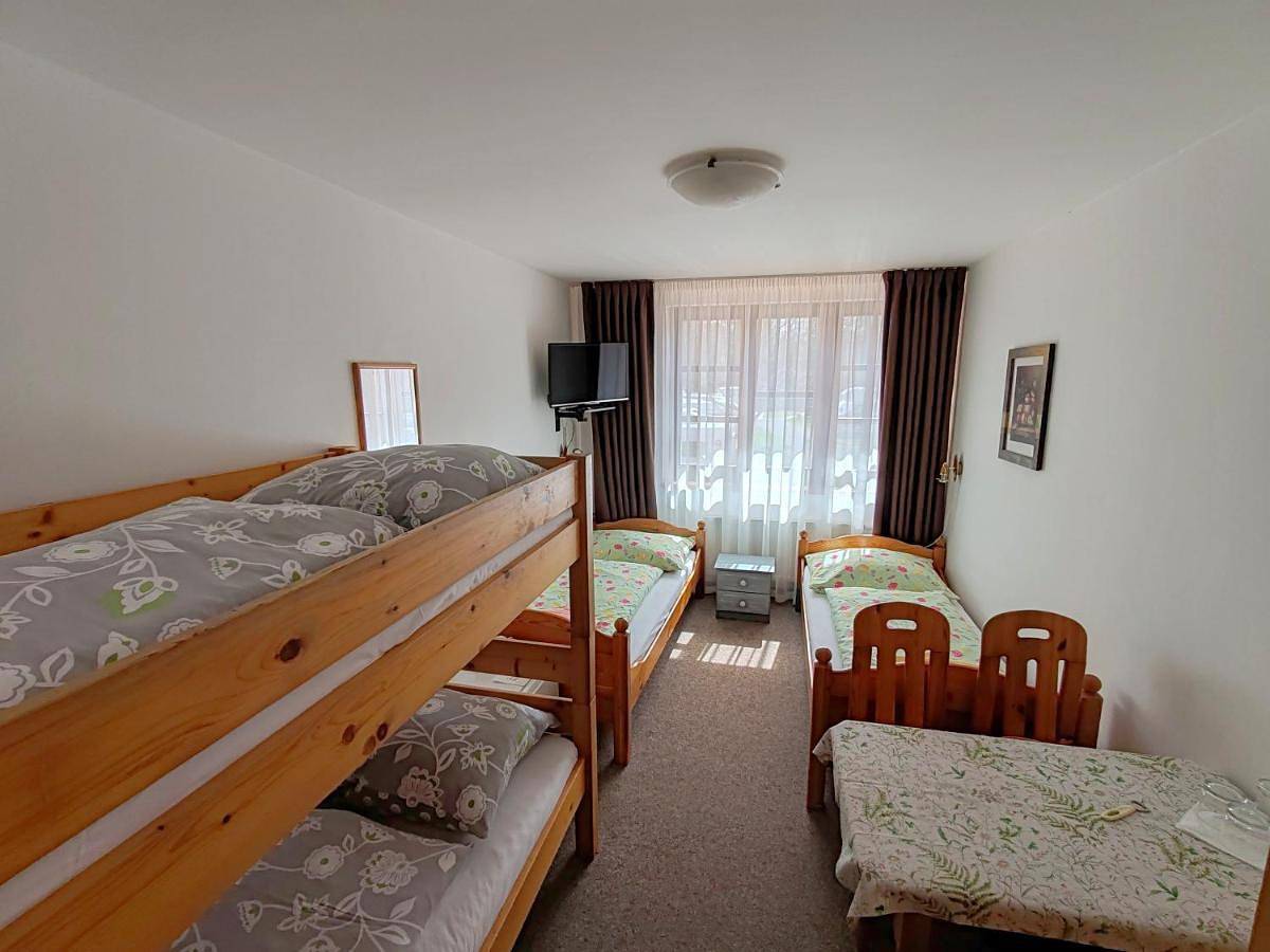 Quadruple Room with Private External Bathroom in Prague, Bohême centrale