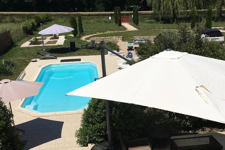 Chambre d’hôte pour 4 personnes, avec Jardin