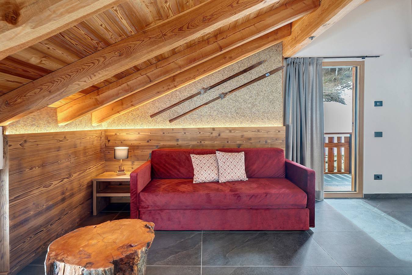 Ganze Wohnung, Appartement 'Loni Lodge Suite Boai' mit privater Zirbensauna und Panoramablick in Vermiglio, Adamello-Presanella-Alpen