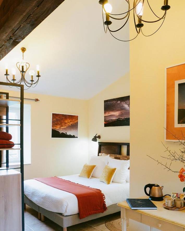 Maison d’hôte pour 2 personnes, avec jardin et vue, animaux acceptés