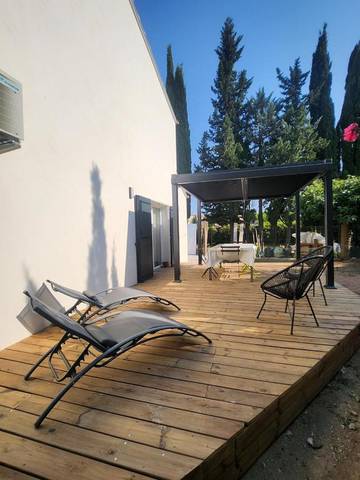 Cottage pour 4 personnes, avec terrasse à Clapiers