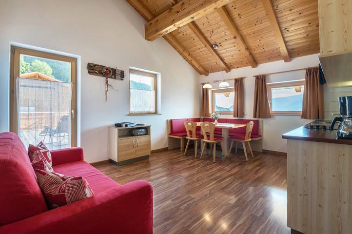 Ferienwohnung für 6 Personen, mit Garten in den Dolomiten - 4