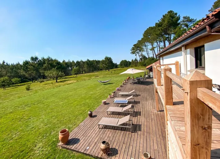 Ferienhaus für 6 Personen, mit Balkon und Garten, mit Haustier - 1