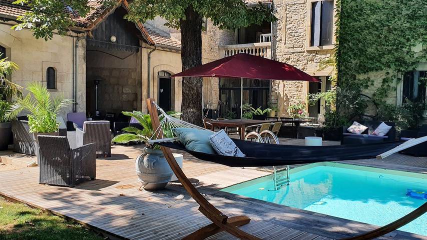 Chambre d’hôte pour 2 personnes, avec jardin et jacuzzi ainsi que piscine et sauna dans le Gard - 3