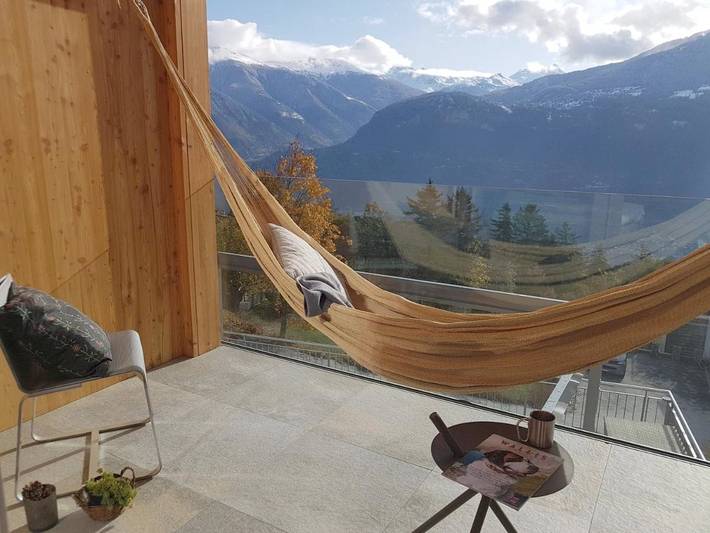Chambre d’hôte pour 4 personnes, avec vue ainsi que jardin et sauna dans Valais - 3