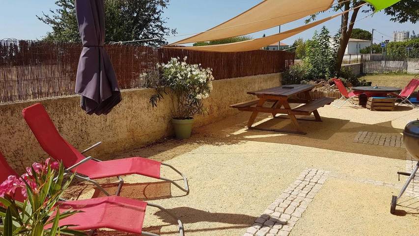 Maison de vacances pour 4 personnes, avec Jardin