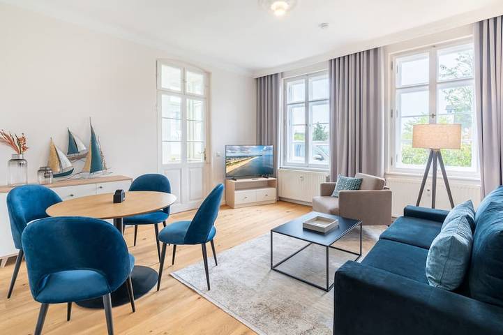 Appart’hôtel pour 4 personnes, avec Terrasse et Jardin à Seebad Bansin
