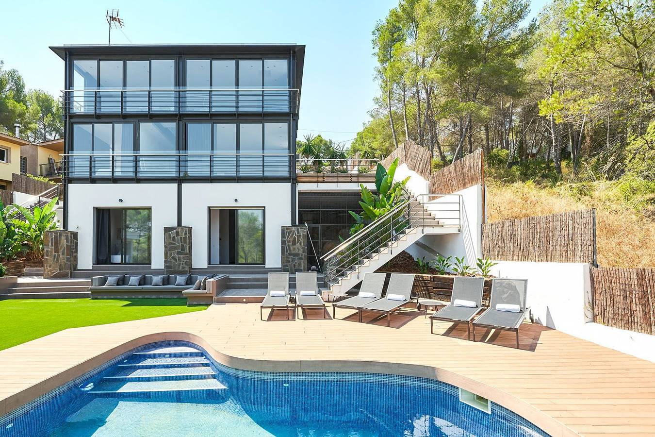 Chalet para 12 personas con jardín in Olivella, Garraf