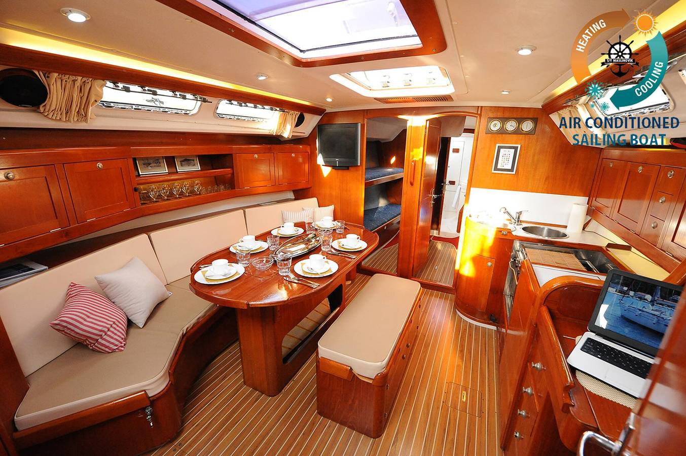 Segelurlaub in Kroatien - private Segelyacht 14m in Split, Split-Dalmatien