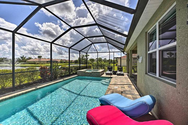 Casa de vacaciones para 6 personas, con vistas y terraza además de vistas al lago y piscina - 1