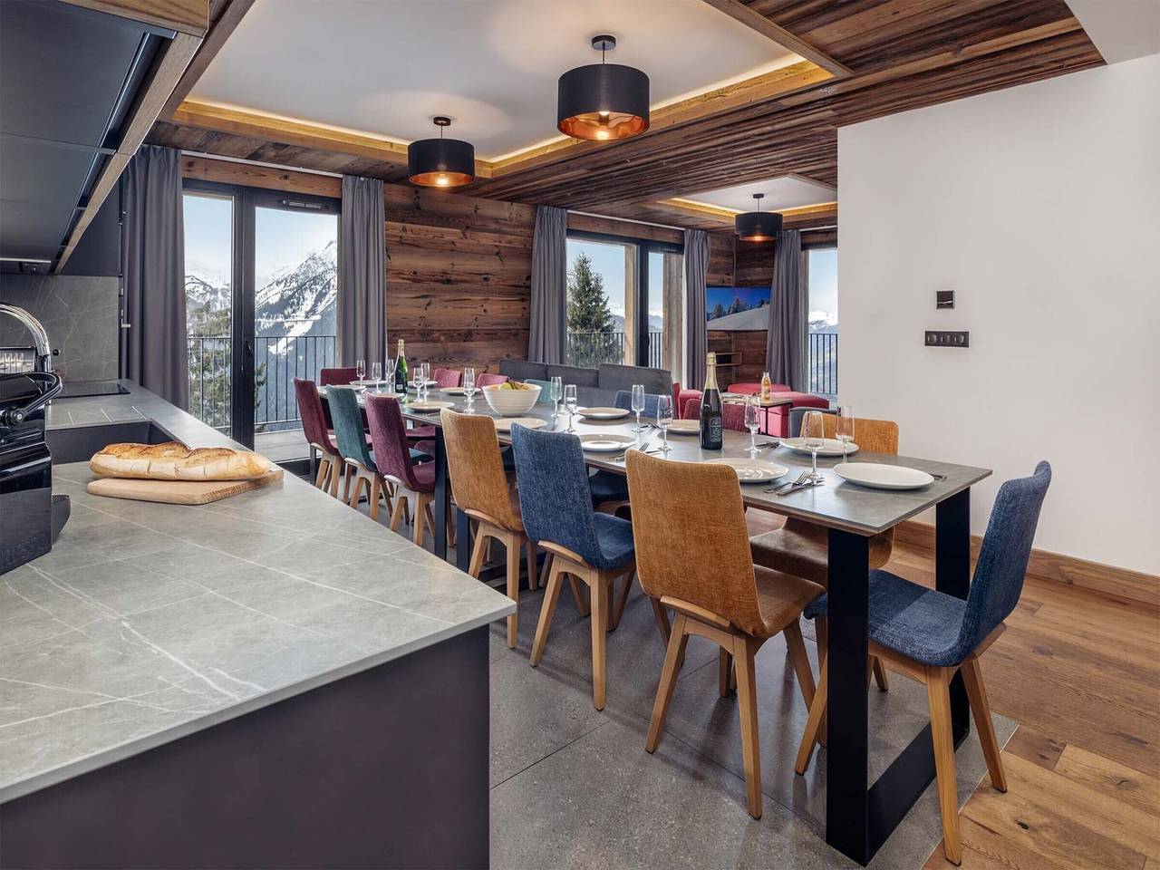 Chalet in La Rosière mit beheiztem Pool in La Rosière, Montvalezan