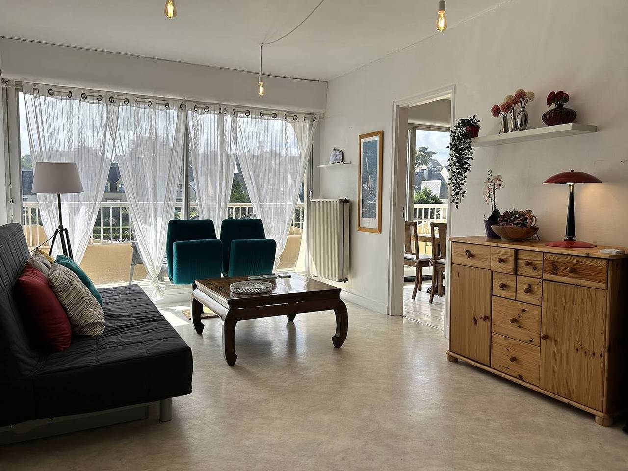 Appartement de vacances entier, Appartement vue mer avec grand balcon à Erquy | 5 personnes | in Caroual, Erquy