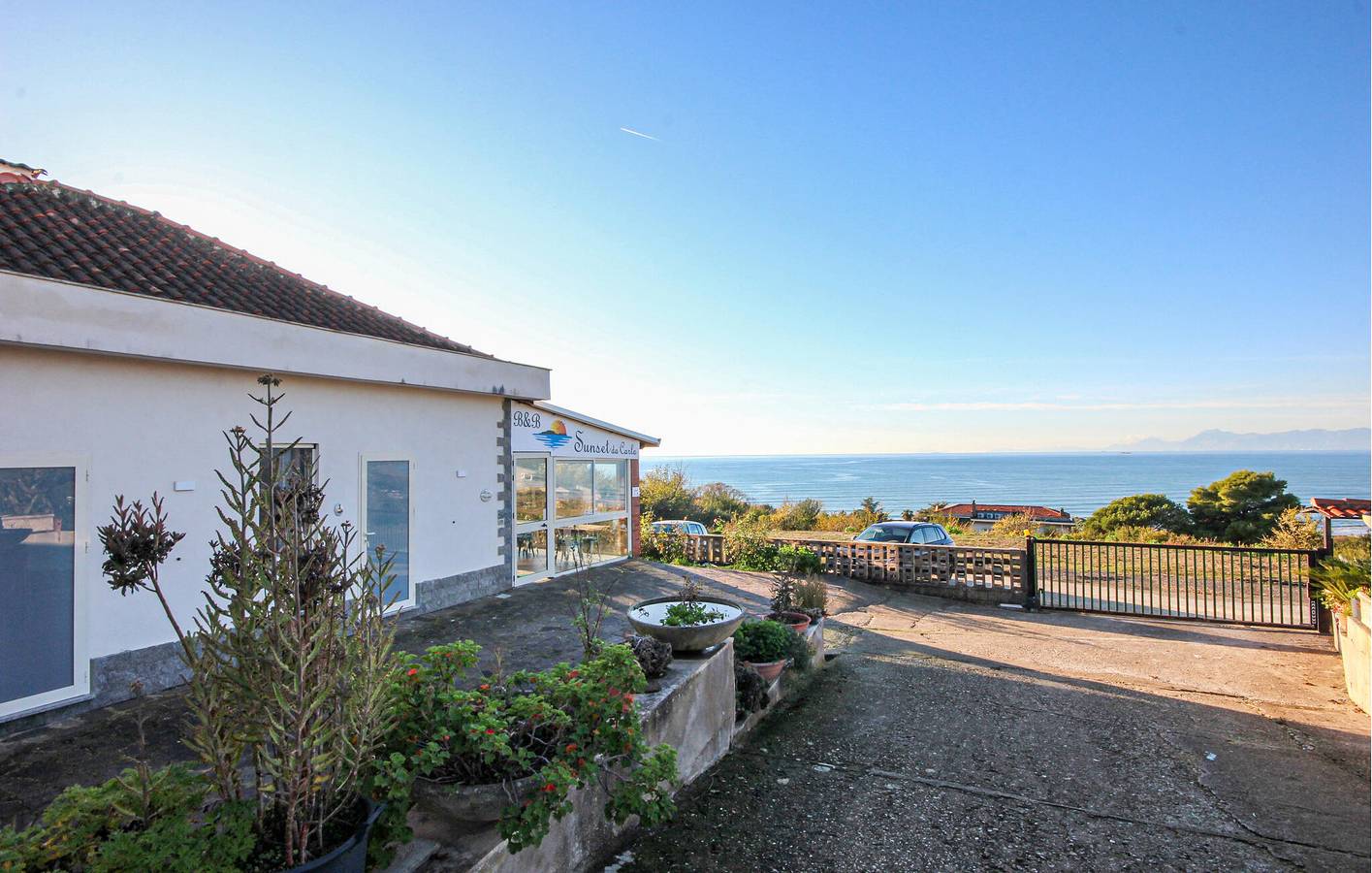 Apartment mit Meerblick, Pool und WLAN, 300 m vom Strand entfernt in Cilento