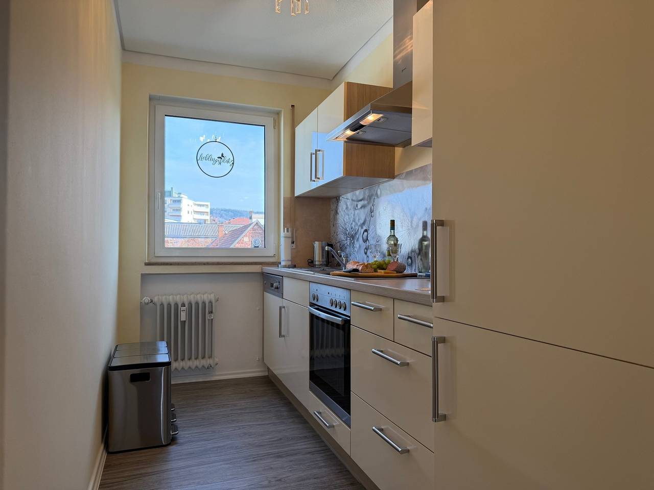 Apartamento vacacional entero, Lieblingsplatz - Dachterrasse und Aufzug im Zentrum in Bad Kissingen, Rhön-Bayern