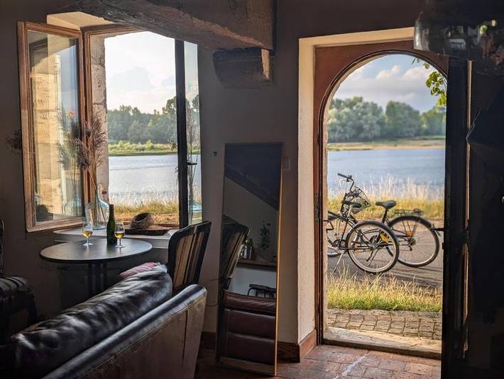 Maison de vacances pour 4 personnes, avec Terrasse ainsi que Jardin et Vue à Sully-sur-Loire