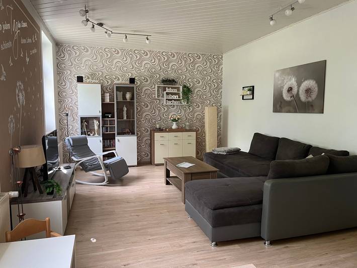 Hel lägenhet, Ground Floor Apartment Ivenack in Historic Half-Timbered House in Ivenack, Mecklenburgska sjöarna
