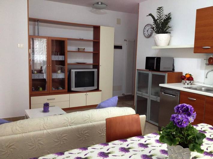 Appartamento per 5 persone, con Balcone e Terrazza nonché Panorama a Viserba