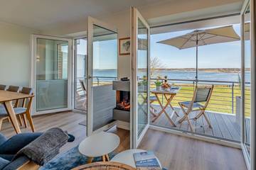 Ferienwohnung für 4 Personen, mit Balkon und Sauna, mit Haustier in Hohwacht