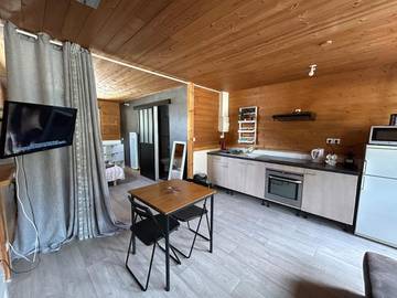 Gîte pour 2 personnes, avec balcon et vue à L'Argentière-la-Bessée