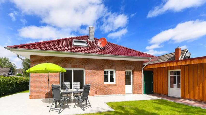 Ferienhaus für 4 Personen, mit Garten in Ostfriesland