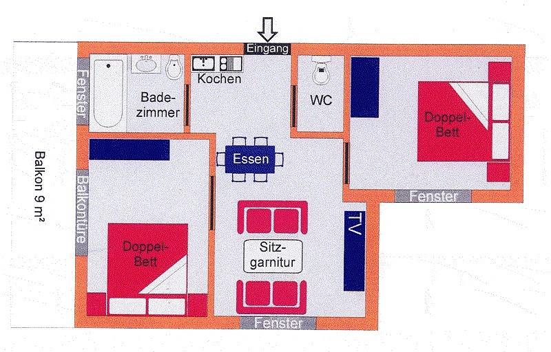 Ganze Ferienwohnung, Ferienwohnung 8 in Karawanken und Bachergebirge, Finkenstein am Faaker See