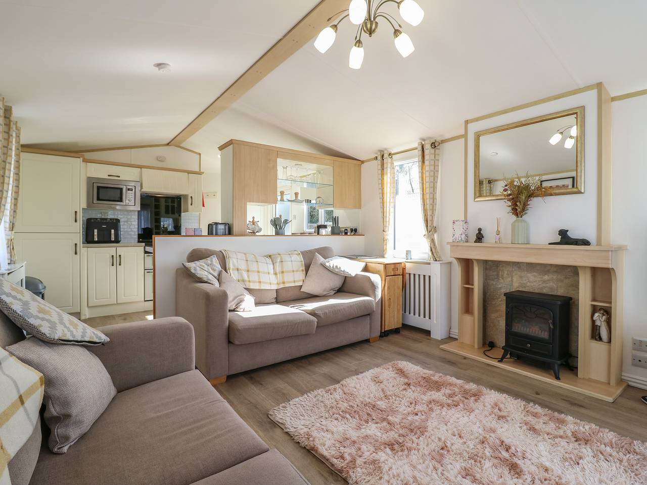 Debonair Atlas Caravan Rental Stonham Barns in Suffolk