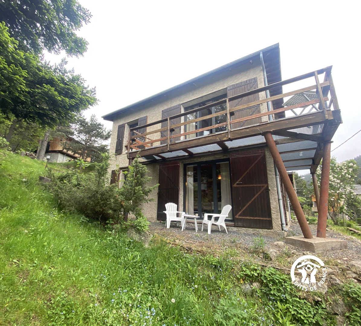 Casa de huéspedes para 3 personas con terraza in Formiguères, Parque Natural Regional de los Pirineos Catalanes