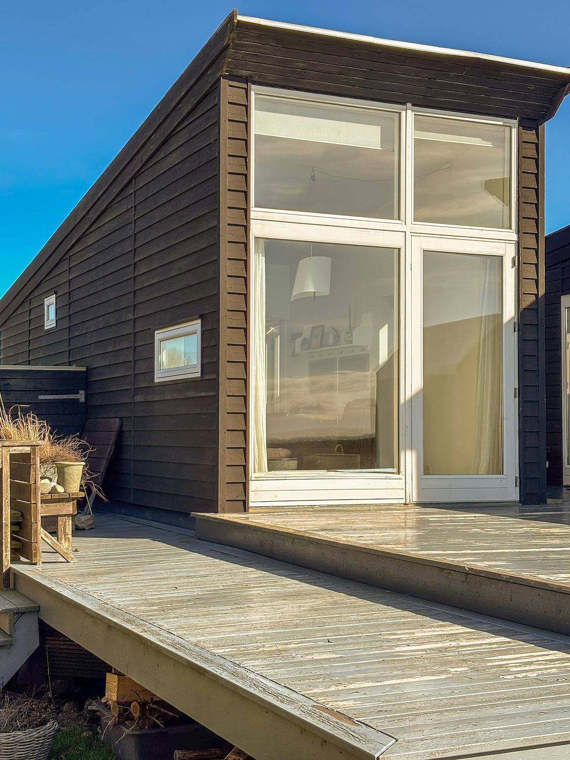 Vakantiehuis in de eerste rij met zonsondergang op Odden in Yderby Lyng, Sjællands Odde