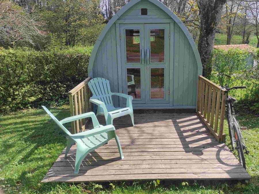 Camping  L'Etruyère - Alojamiento 2 personas - Acogedora cabaña para excursionistas in La Tardière, Fontenay-le-Comte