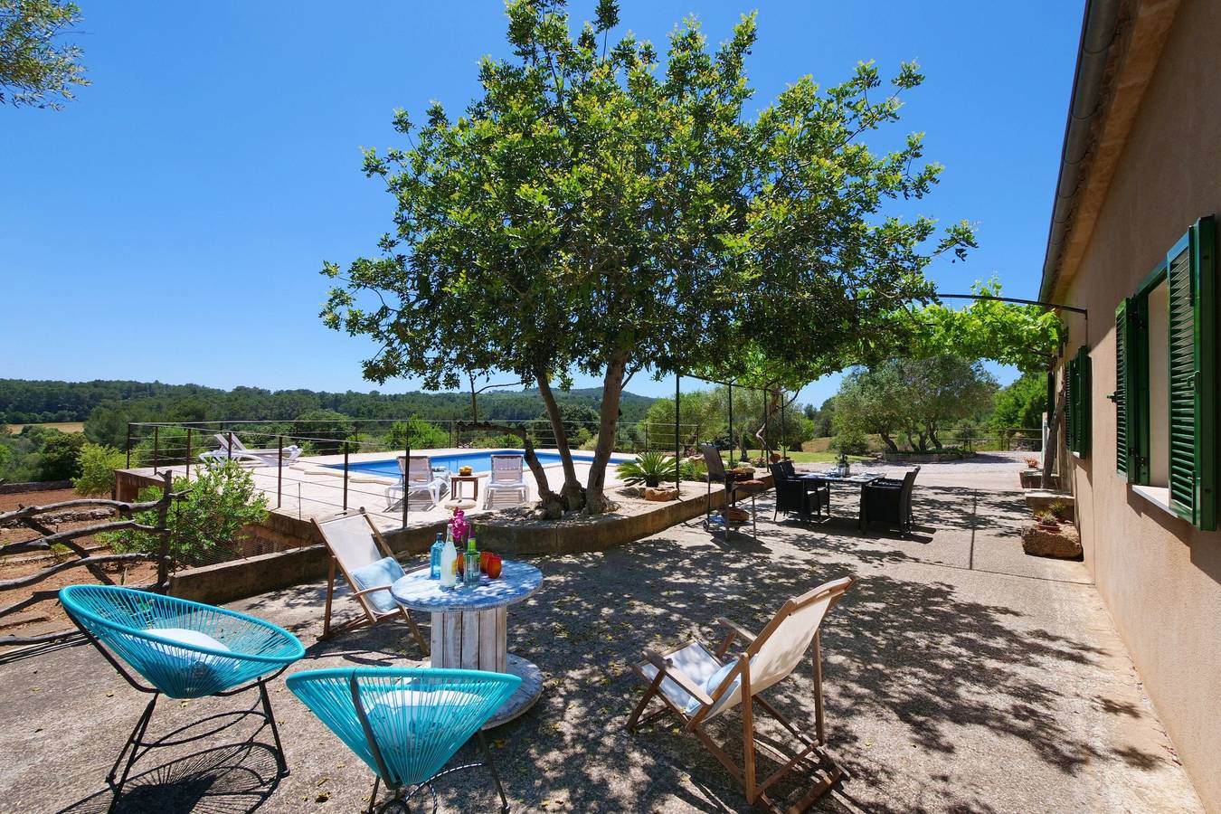 Casa vacanze "Son Fornes", con piscina, Wi-Fi, giardino e terrazza, parcheggio disponibile in Algaida, Maiorca centrale