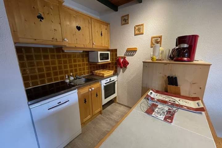 Ganze Wohnung, Ferienwohnung für 4 Personen mit Balkon in Barcelonnette, Espace Lumière