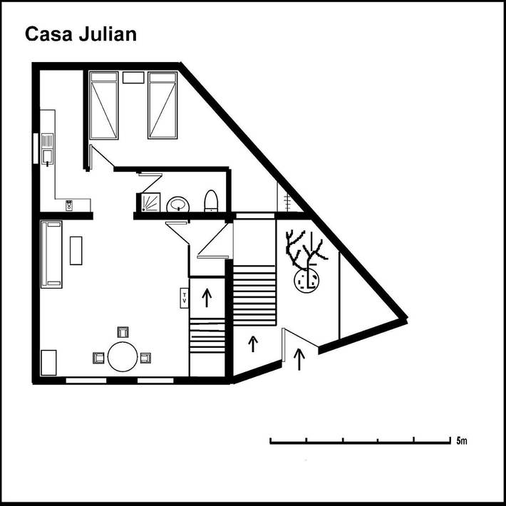 Gîte pour 2 personnes, avec terrasse à Santa Cruz de La Palma - 4