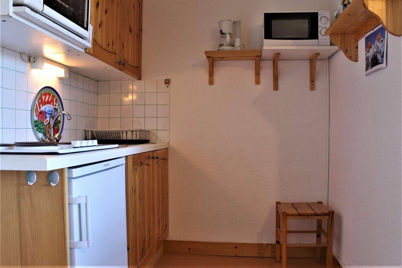 Studio entier, Résidence les Clématites C - Studio coin montagne 4 personnes (409C) in Station de Risoul, Risoul