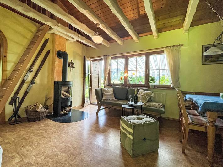 Ferienhaus für 6 Personen, mit Terrasse und Sauna sowie Garten und Ausblick in Feldberg - 2