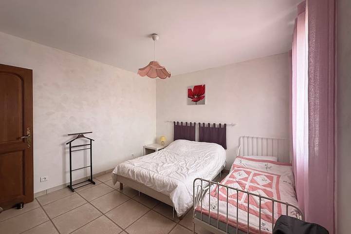Villa for 8 with air conditioning and parking close to the sea in Lunel, Costa mediterránea (Francia)