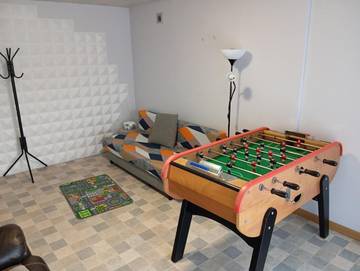 Gîte pour 5 personnes, avec jardin et vue, adapté aux familles à Rixheim