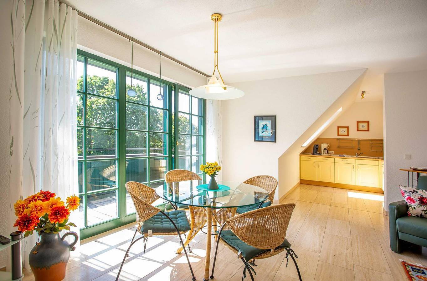 Ganze Wohnung, Ferienapartment Kranichruh in mitten der mecklenburgischen Natur in Klink, Müritz