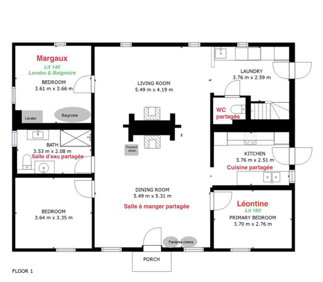 Appartement de vacances entier, Le chêne magique 40200 Margaux in Pontenx-les-Forges, Côte d’Argent