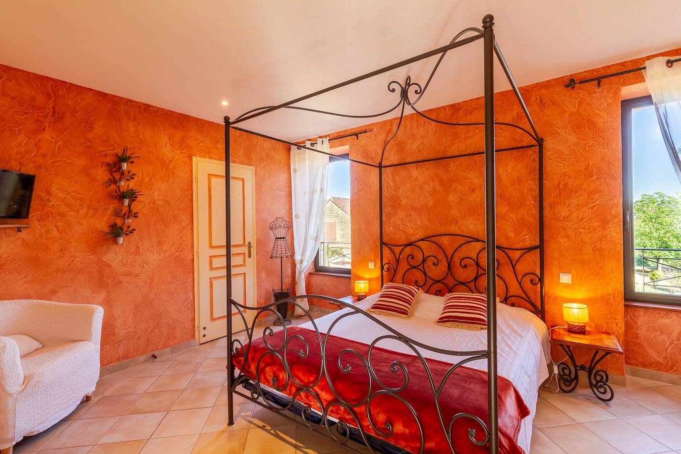 Chambre Myriam – Orientalischer Charme und Komfort – Gemeinschaftspool in Proissans, Périgord Noir