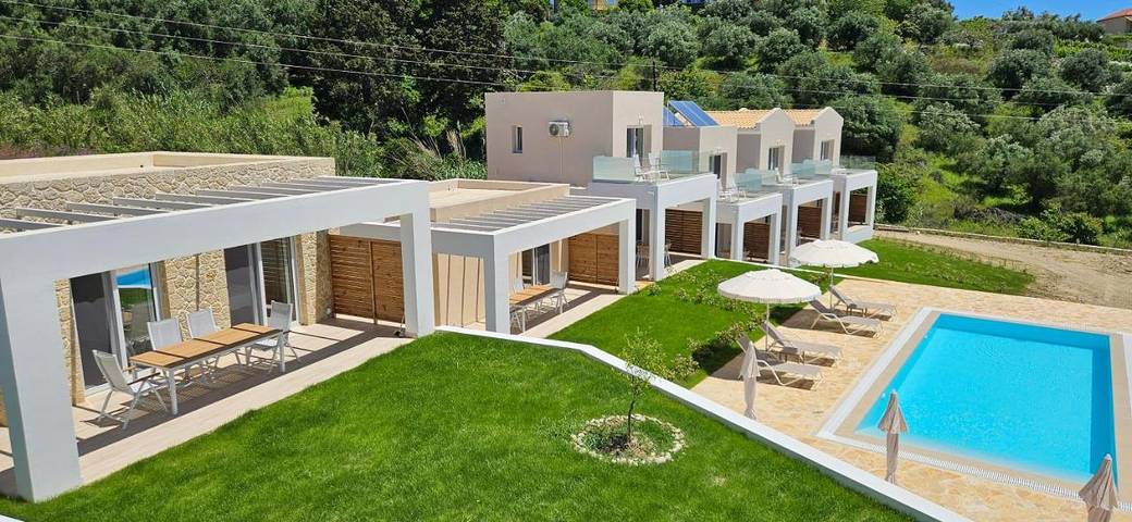Vakantiepark voor 3 personen, with Balkon and Terras as well as Tuin and Zwembad op Corfu